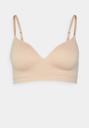 FLORA SEAMLESS - T-shirt bra - beige