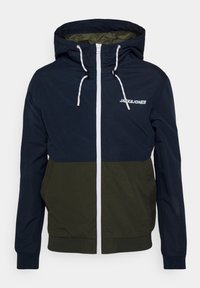 Jack & Jones JJERUSH HOOD - Športna jakna/jopica - blau