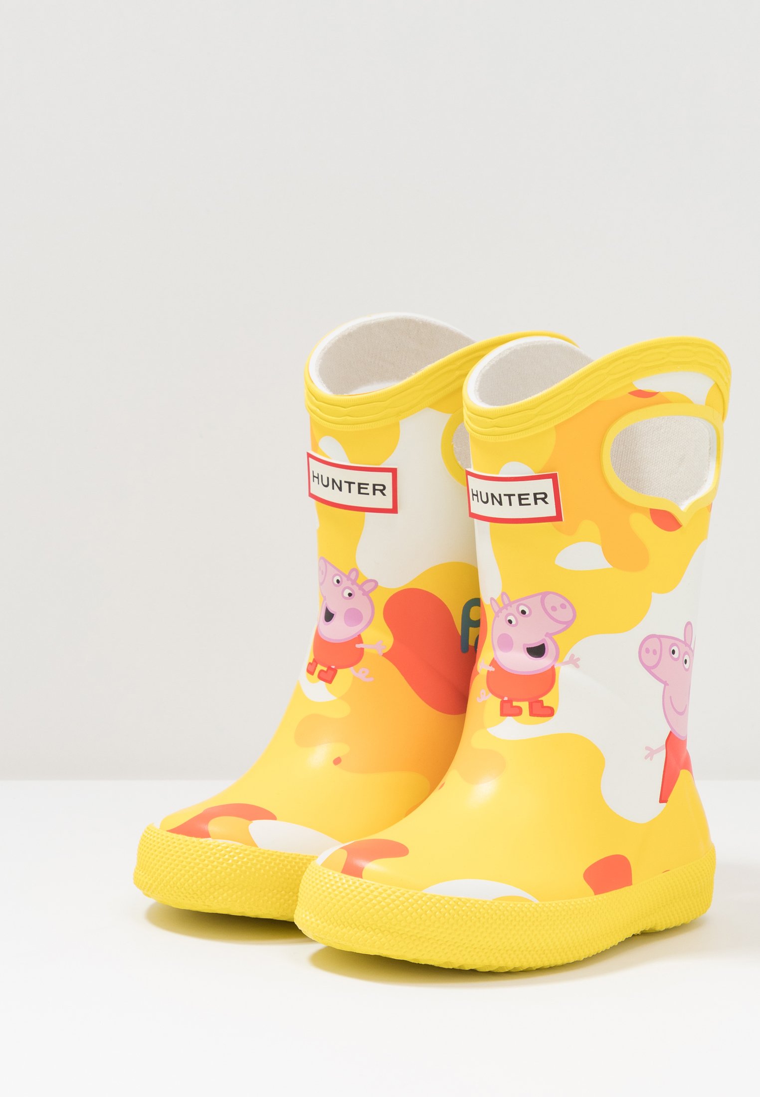 KIDS FIRST CLASSIC PULL ON PEPPA MUDDY PUDDLES BOOT Gummistövlar wader yellow KIDS FIRST CLASSIC PULL ON PEPPA MUDDY PUDDLES BOOT Gummistövlar wader yellow