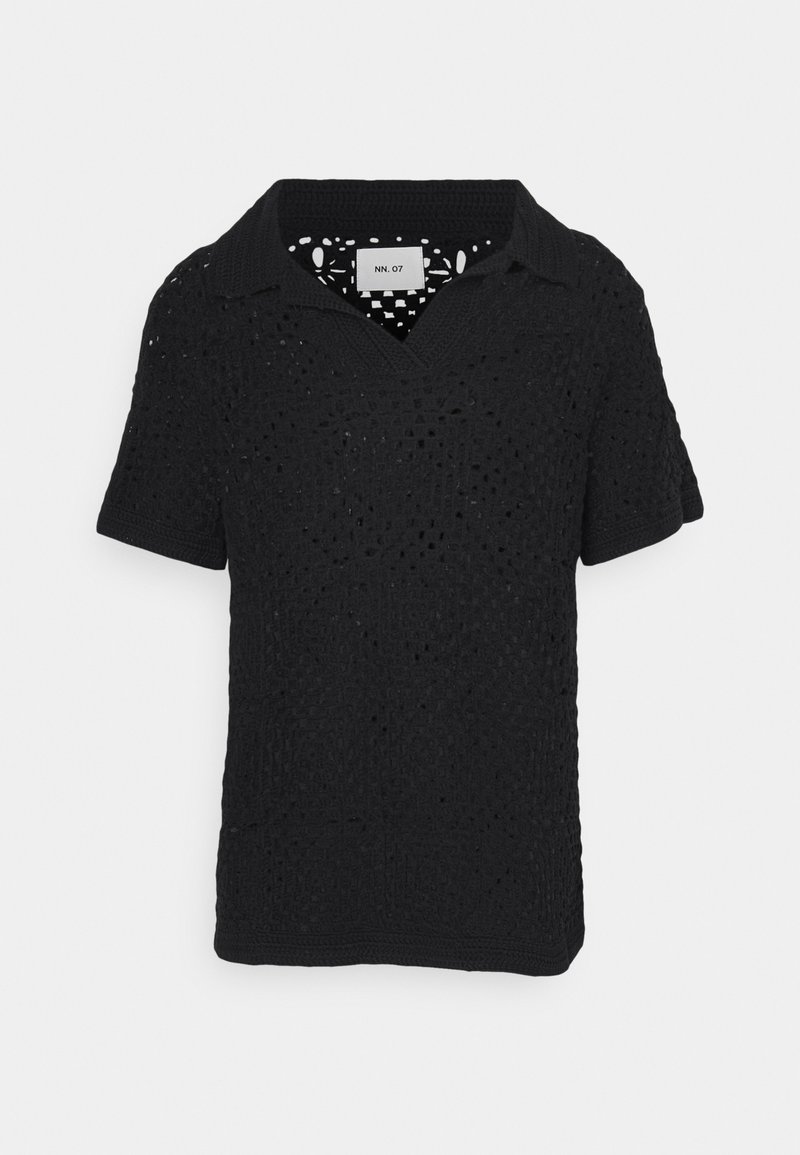 NN.07 T-shirt print zwart