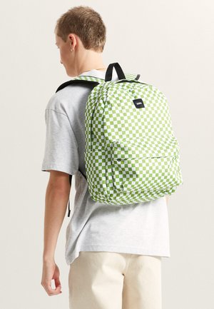 Vans, OLD SKOOL CHECK - Mochila - green lime burst