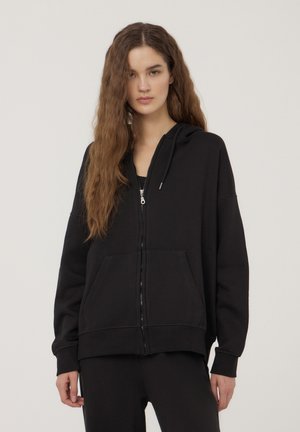 Terranova Felpa con zip - nero
