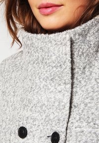 ONLY Abrigo corto - mottled light grey