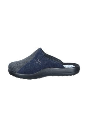 HAUS - Pantolette flach - blau