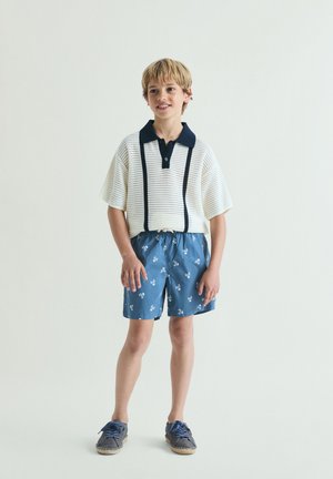 Scalpers, SCALPERS SKULL DELAVE SWIMSUIT KIDS - Bañador corto - navy