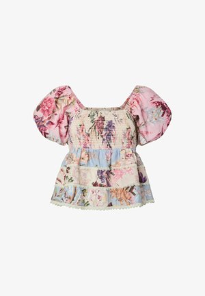 YAS, SMOCK TOP YASMESSA - Pluus - pristine
