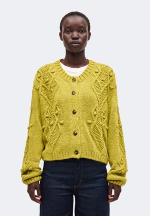 Modström, CARDIGAN - Жилетка - split pea