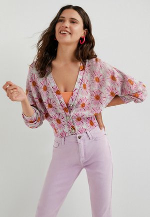 SHORT DAISY - Cardigan - pink