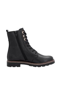 Remonte Bottines à lacets - schwarz