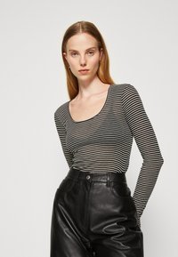 Anna Field Μπλούζα με μακριά μανίκια - black/beige