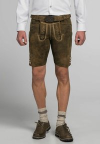 Spieth & Wensky RAMPOLDI H HI GÜ - Nahkahousut - braun