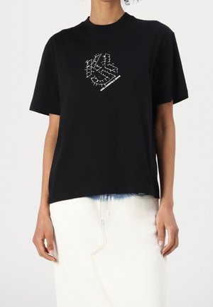 Printtipaita - black