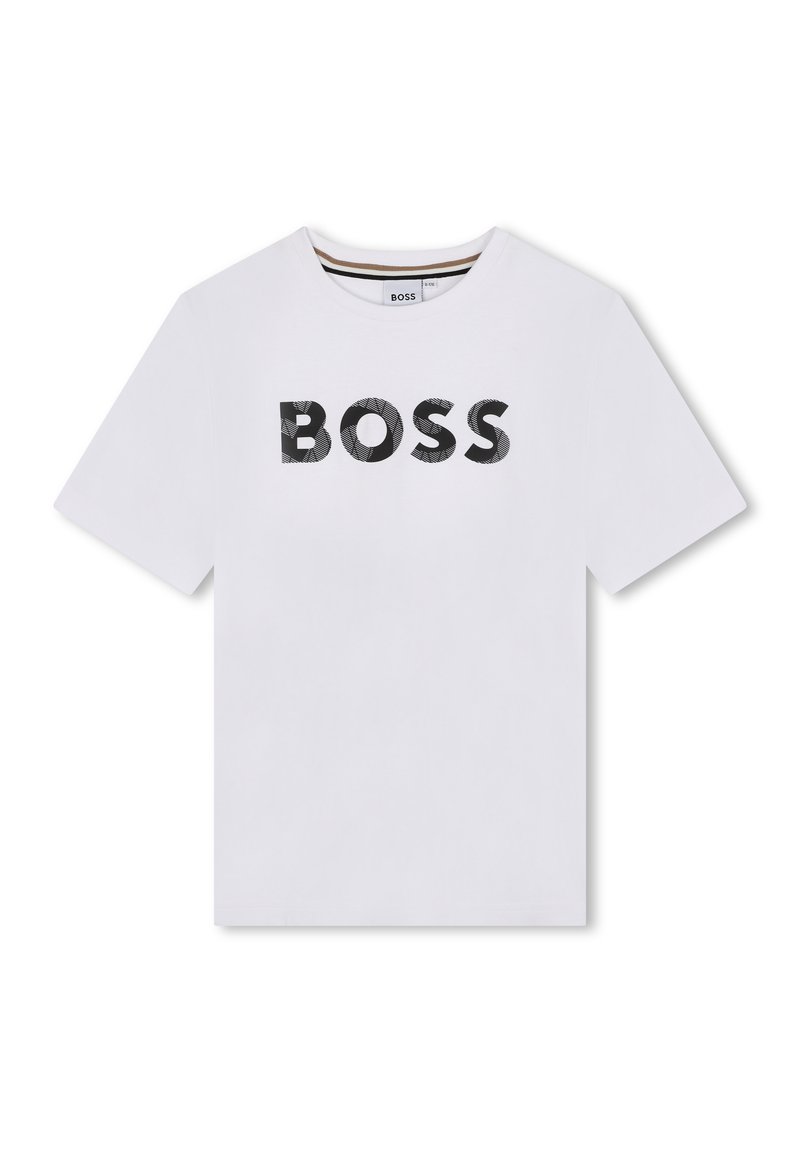BOSS Kidswear T-shirt print wit BOSS Kidswear T-shirt print wit
