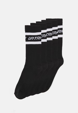 YOURTURN by Zalando UNISEX 5 PACK - Чорапи - black