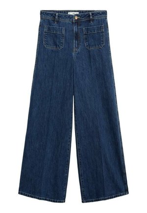 Mango, Blugi loose fit - dark blue