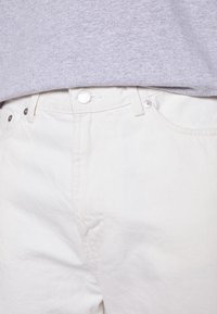 Weekday GALAXY LOOSE STRAIGHT UNISEX - Calças de ganga folgadas - white