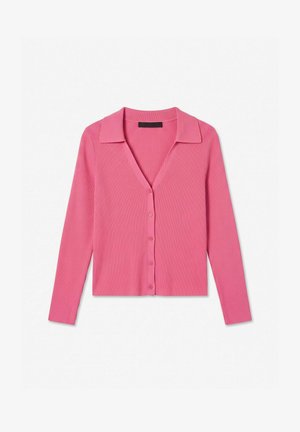 Vero Moda, CARDIGAN VMSILVIA KNIT CARDIGAN - Gilet - pink cosmos
