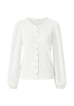 Ellos Collection, JERSEYBLUSE MIT PUFFÄRMELN - Bluse - white