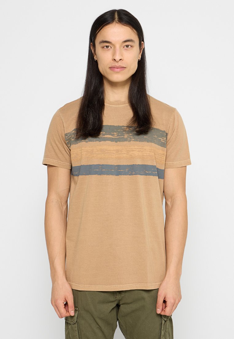 INDICODE JEANS T-shirt print taupe