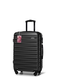 WITTCHEN MEDIUM SUITCASE WITH LUGGAGE TAG FROM ABS - Kufr - black