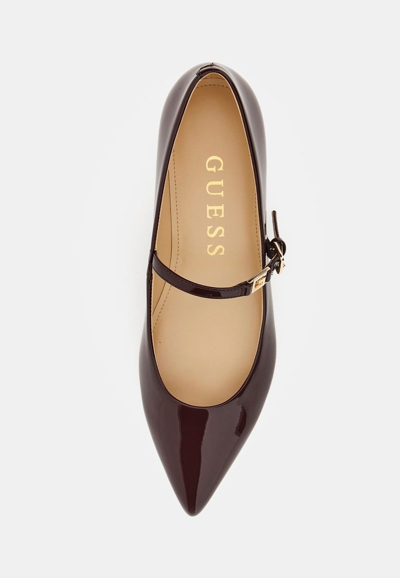 Flats Ballerines Guess Ballerine Bordeaux Ballerine A Punta Guess