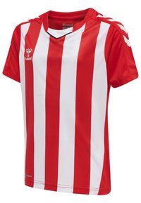 Hummel CORE  - T-shirts print - true red, white