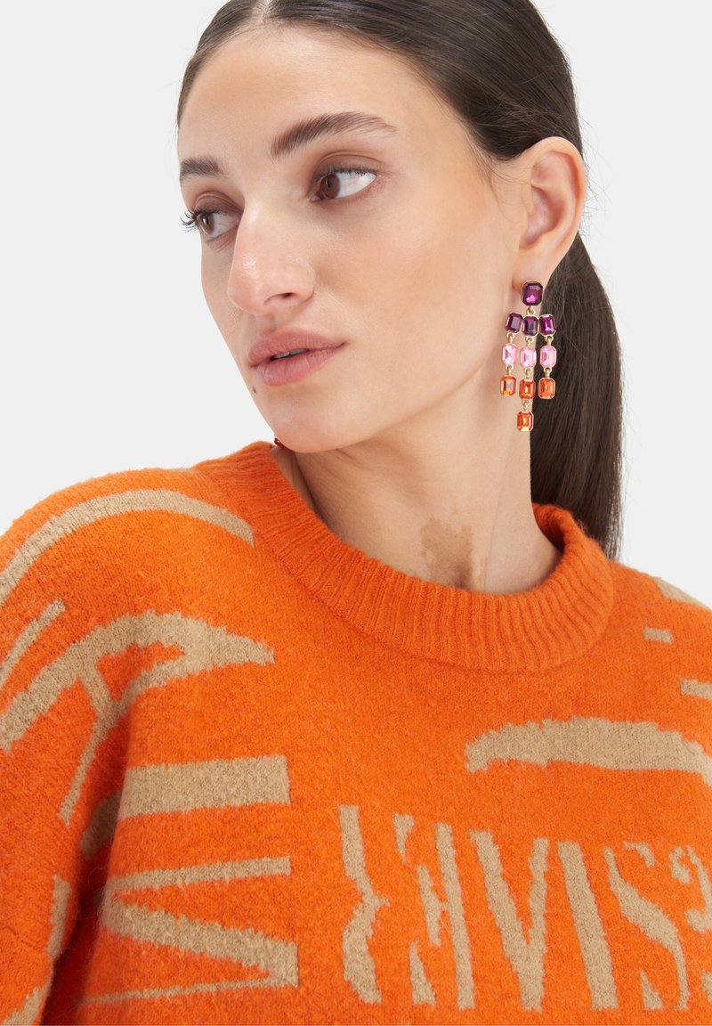 Damen Strickjacken | Eksept by Shoeby Strickpullover orange - GB24162 Damen Strickjacken | Eksept by Shoeby Strickpullover orange - GB24162