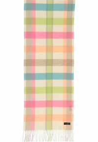 FRAAS CHECKED CASHMINK - MADE IN GERMANY - Šal - marshmallow