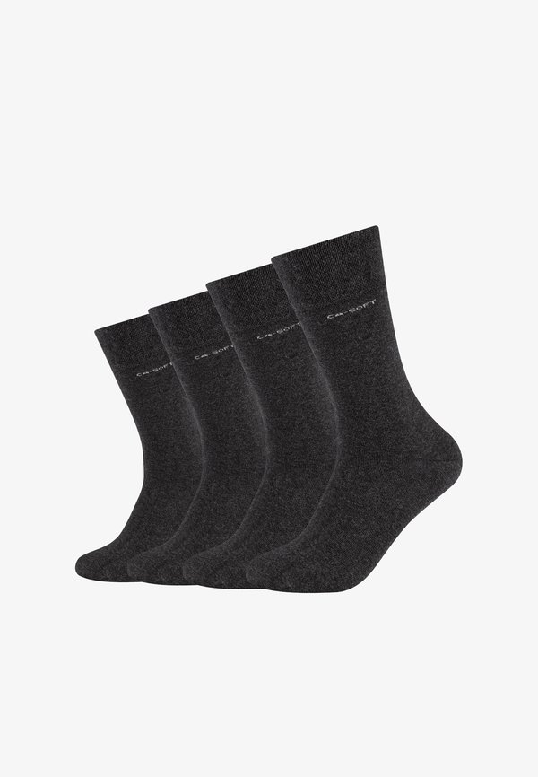 4 PACK UNISEX - Socks - anthracite - Main Image