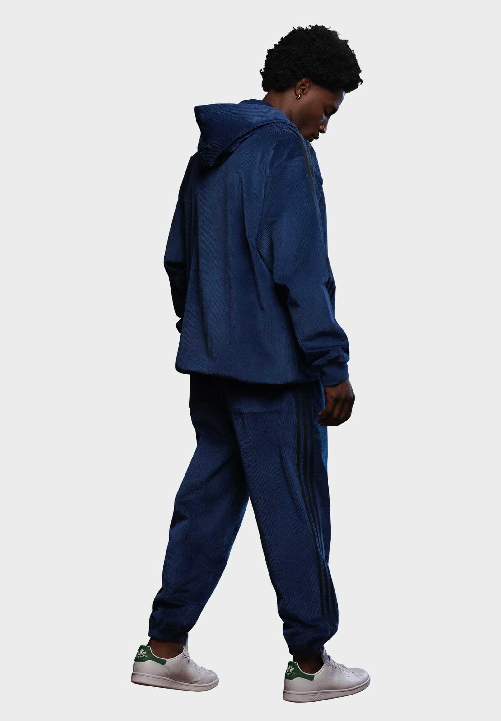 adidas Originals IVY PARK CORDUROY SWEATPANTS - Trainingsbroek - blue/Blauw  - Zalando.nl