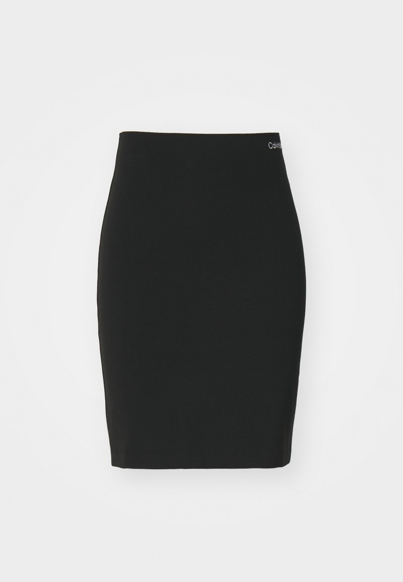 Calvin Klein Jeans Kokerrok zwart