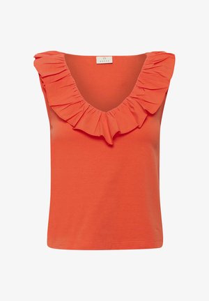 Kaffe, KADIDDE FLOUNCE TOP - Top - tigerlily