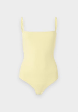 ECHAUFFE STRAIGHT NECK ONE PIECE - Badpak - citron