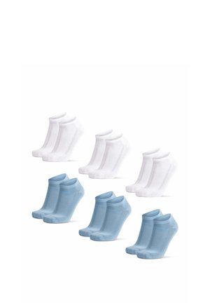 LOW-CUT 6 PACK - Ankelsockor - light blue white