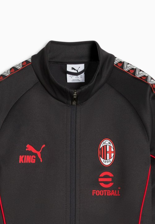 PUMA AC MILAN KING ANTHEM SLIM JACKE UNISEX - National team wear - flat dark gray-for all time red — photo 3