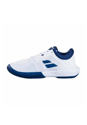 BABOLAT - Clay court tennis shoes - white estate blue