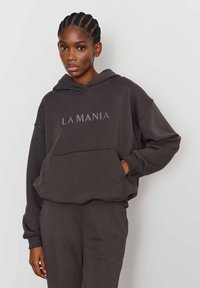 LA MANIA BROOK - Mikina s kapucí - grey