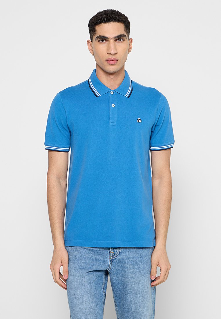 United Colors of Benetton Poloshirt blauw