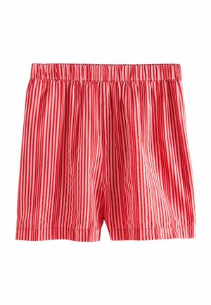 REGULAR FIT - STRIPE - Kratke hlače - red pink