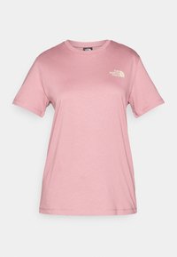 BOX RELAXED TEE - Triko s potiskem - nostalgia rose/gravel