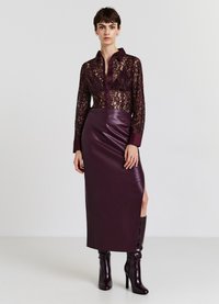Calliope Hemdbluse - bordeaux