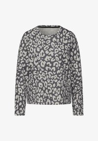 Street One MIT LEO-MUSTER Sweatshirt grau Zalando