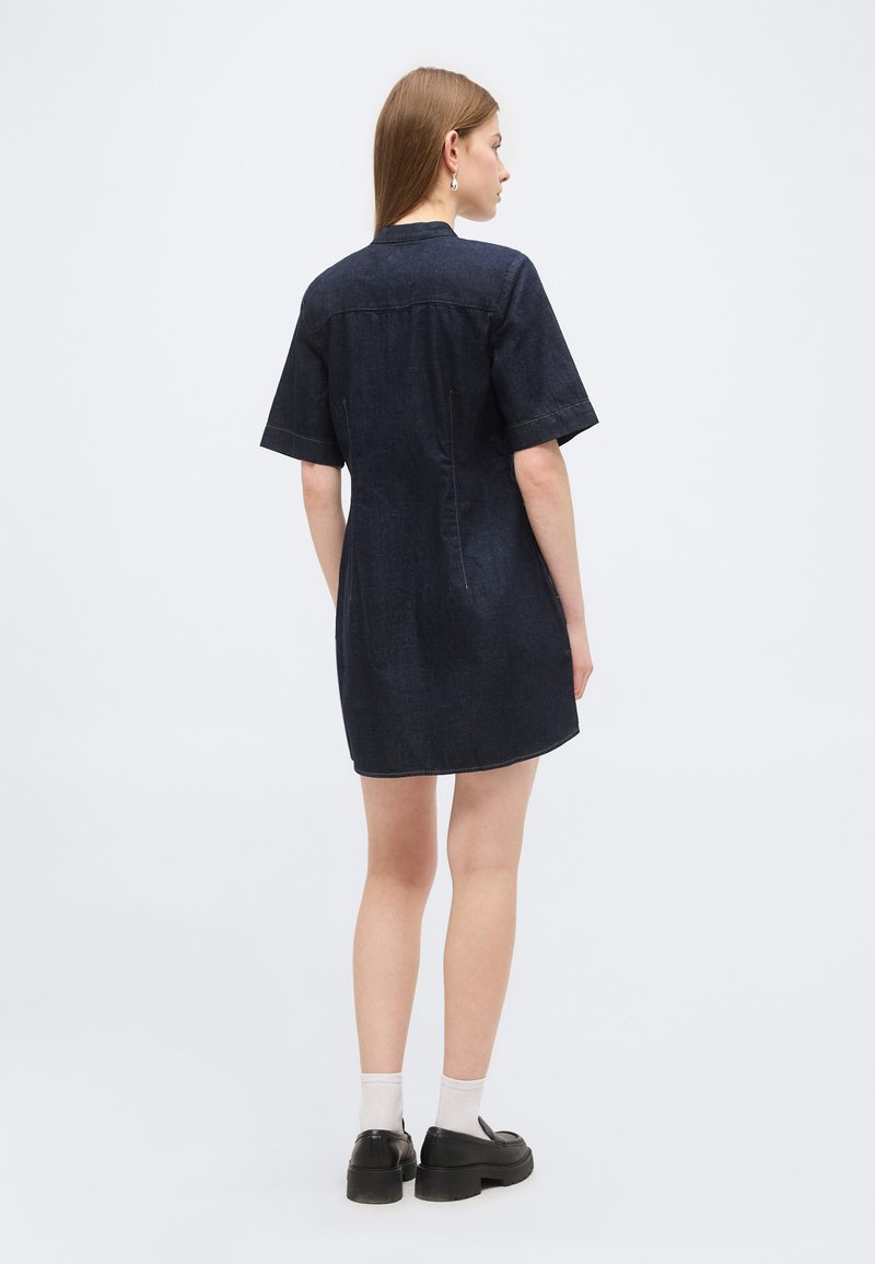 calvin klein denim dress Calvin Klein Jeans Scoop Neck denim Dress – House of Labels Ltd main image 0