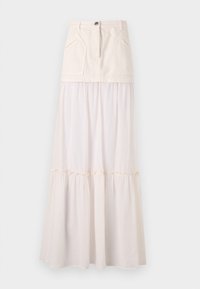 KENNY GONNA VOILE - Gonna lunga - bianco cigno