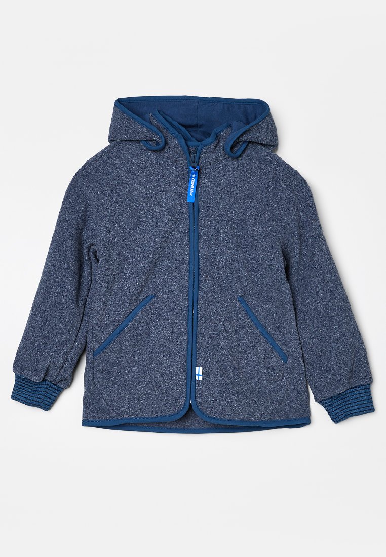 Finkid Fleecejas donkerblauw