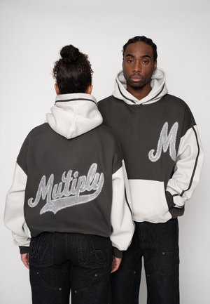 OVERSIZE  FAUX - Sweatshirt - glacier gray