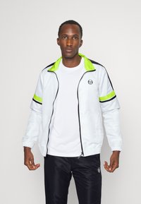 Sergio Tacchini CRYO TRACKSUIT SET - Treniņtērps - white/lime green