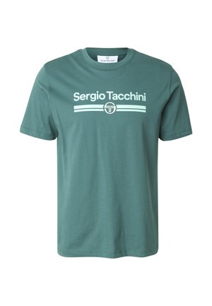 Sergio Tacchini, MARCHIO CO T-SHIRT - Camiseta estampada - mediterranea cabbage