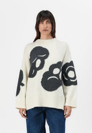 Marimekko LUONTO TUMMA - Pulover - off white/grey