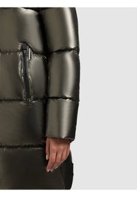 khujo HAYA2 SHINY - Talvemantel - mud brown